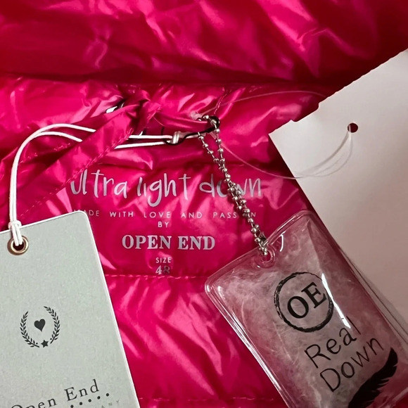 By Open End Womens Ultra Lightweight Down Jacket Size US 18 EU 48 NWT - Picture 10 of 11